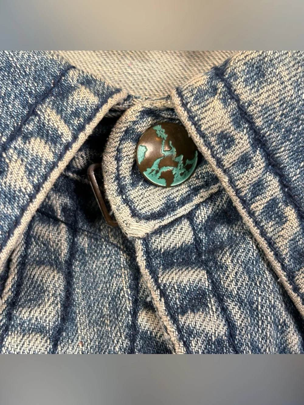 Venezia Cropped Denim Vest
